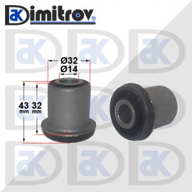 Тампон Ø 14 х Ø 32 х 43/32 mm